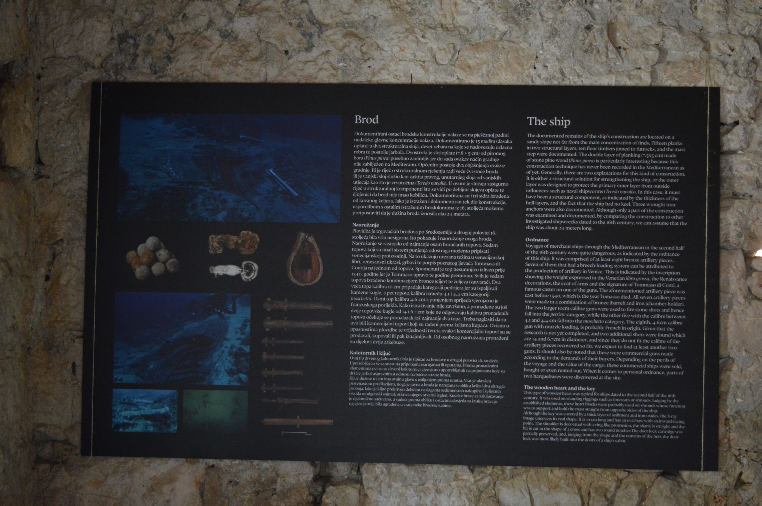 Pročitajte više o članku Otvorena izložba „Otok Mljet, pličina Sveti Pavao / Brodolom s teretom izničke keramike“