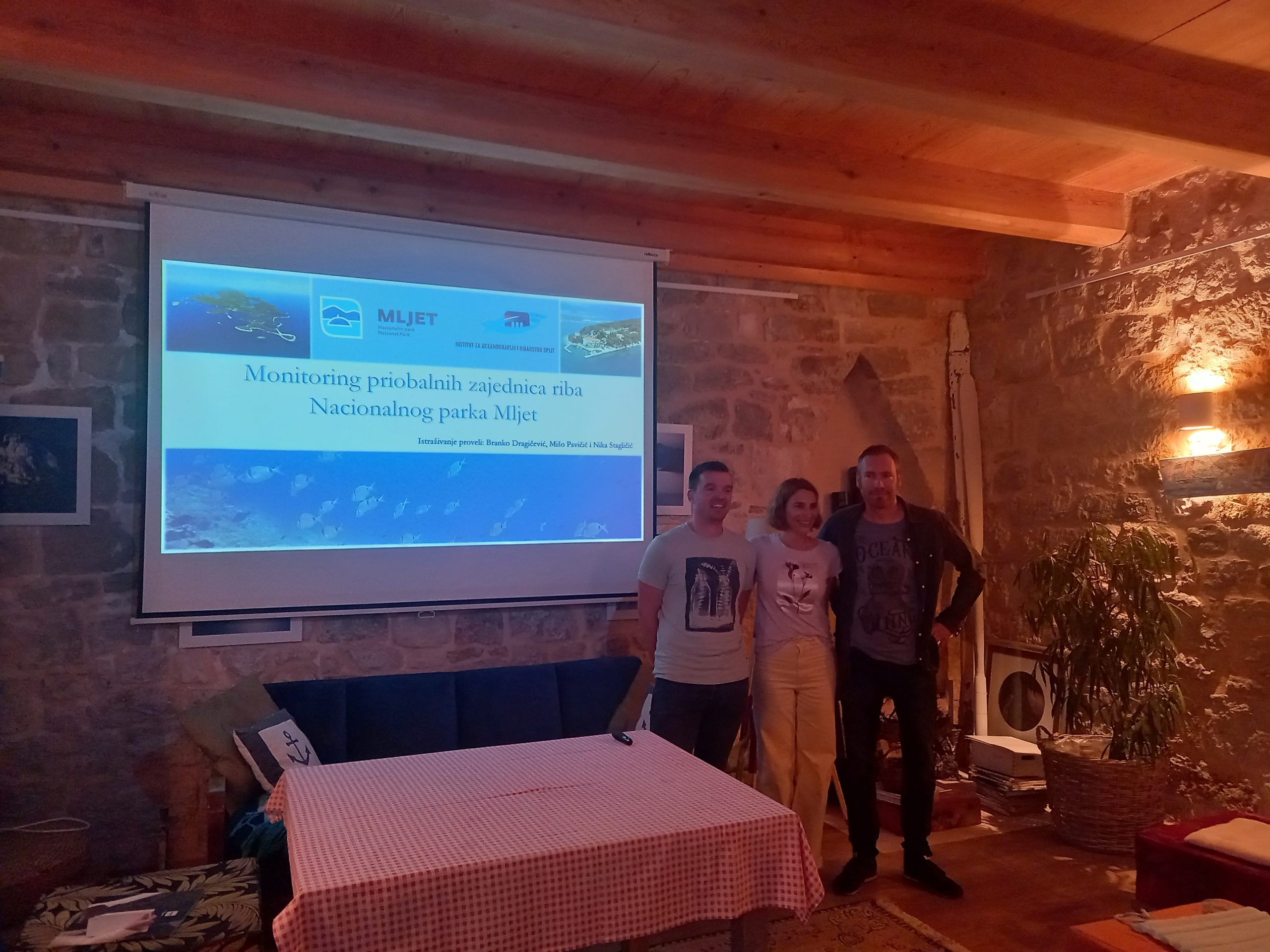 Pročitajte više o članku Održana dva predavanja o ribama u NP Mljet i novim vrstama riba u Jadranskom moru