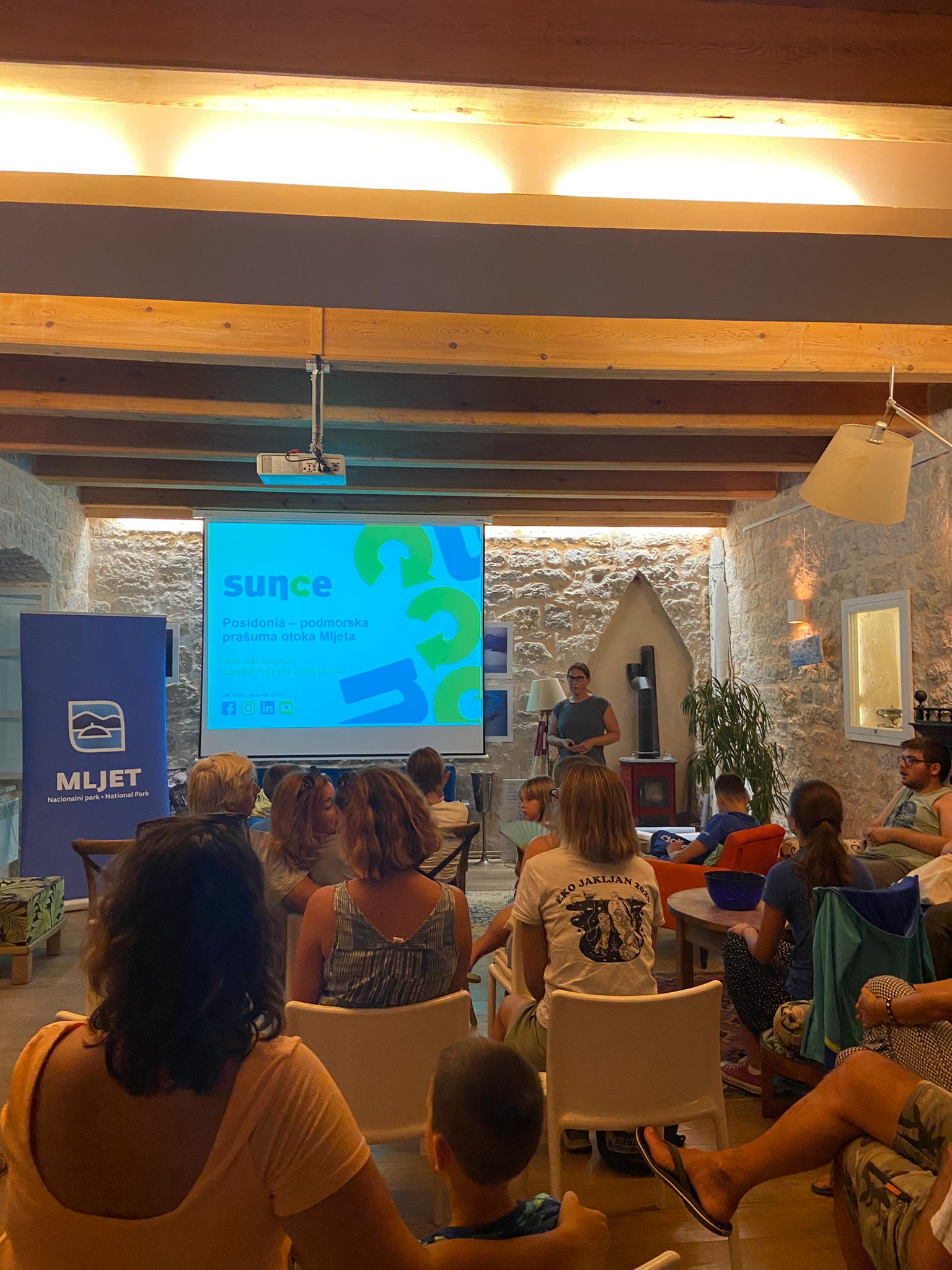 Pročitajte više o članku Održano predavanje “Posidonia – podmorska prašuma otoka Mljeta”