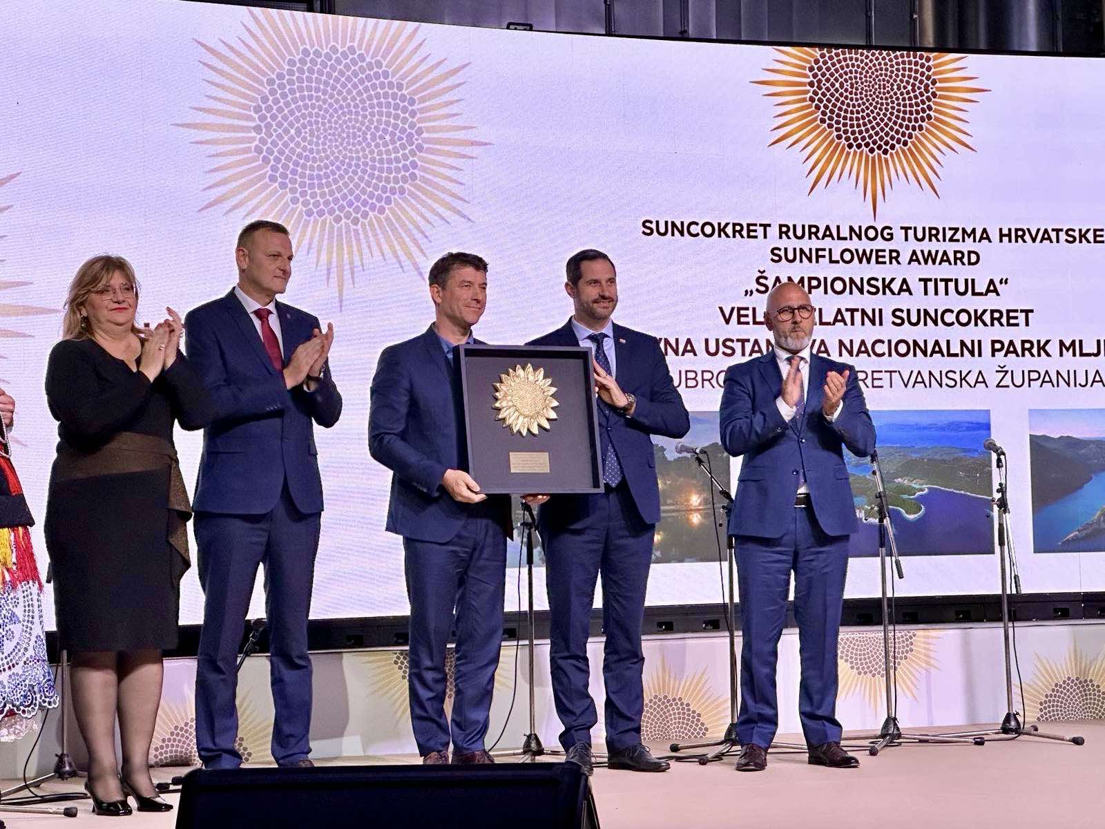 Pročitajte više o članku NP Mljet osvojio Veliki zlatni suncokret