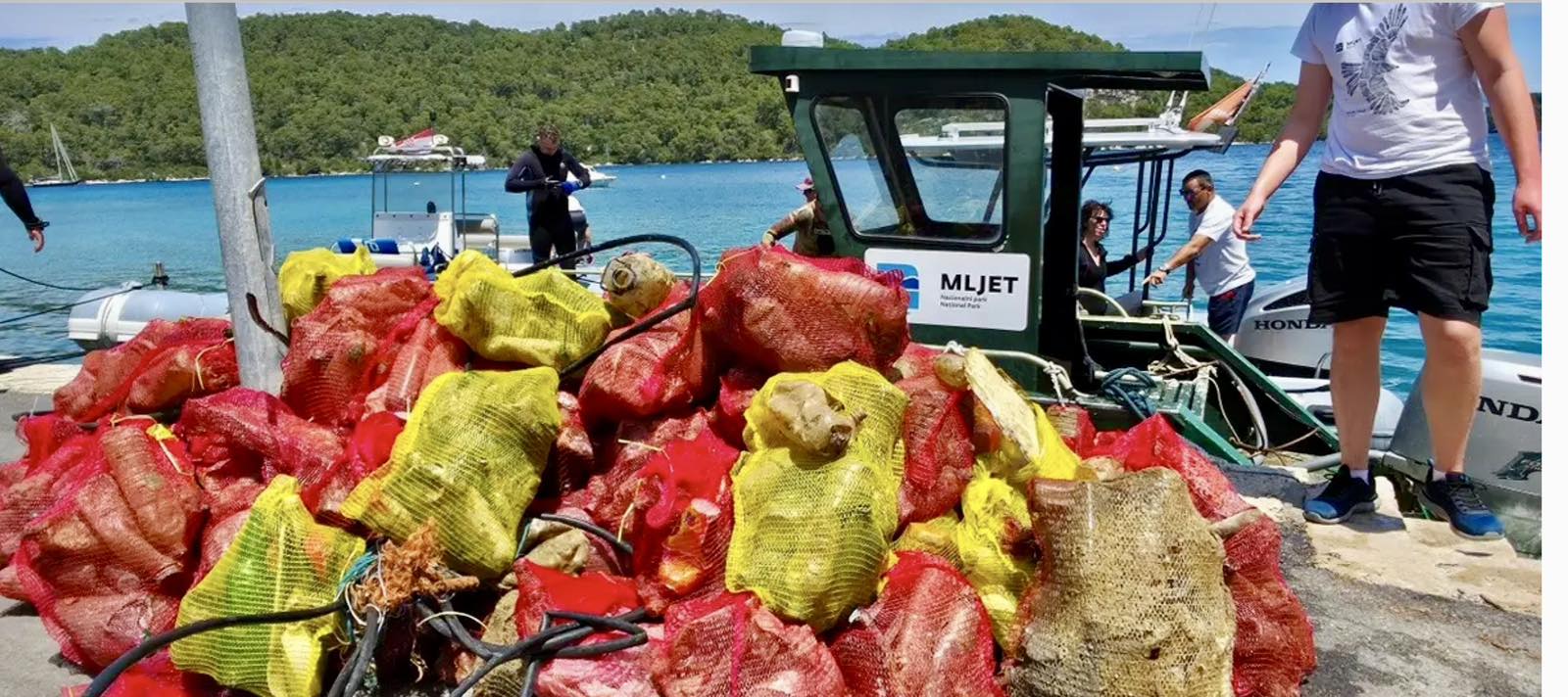Trodnevna akcija čišćenja podmorja uspješno provedena u Nacionalnom parku Mljet