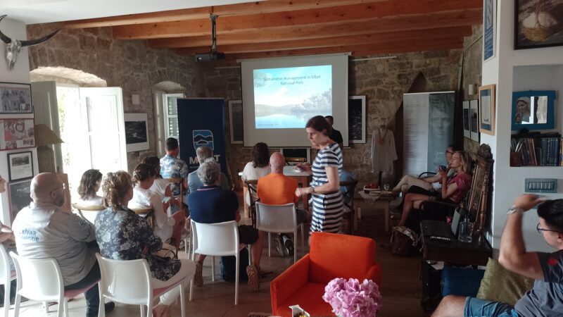 U NP Mljet održana prezentacija u sklopu partnerskog sastanka projekta BEHAVE